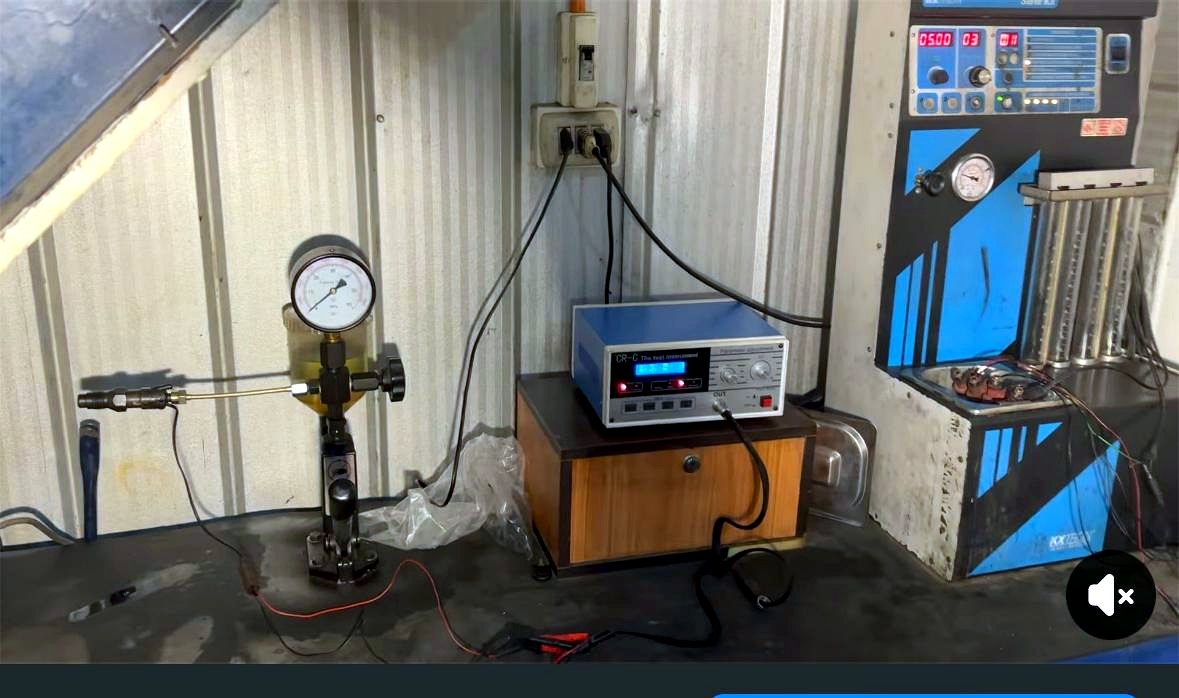 Banco de prueba de inyectores bencineros y diesel